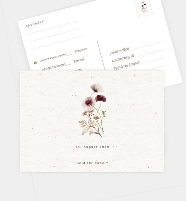 Postkarte quer
