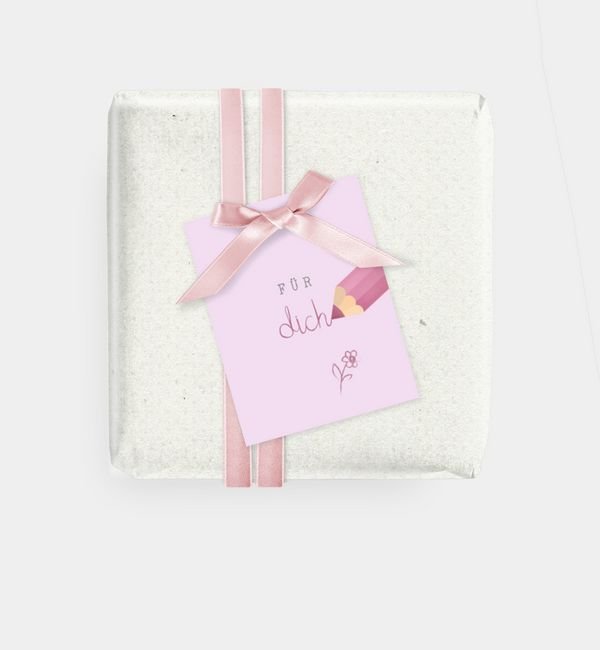 Geschenkanhänger rechteckig
