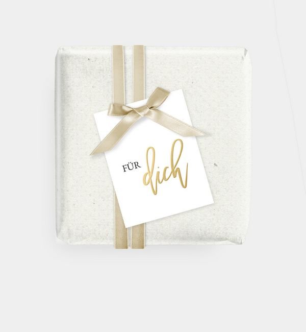 Geschenkanhänger rechteckig