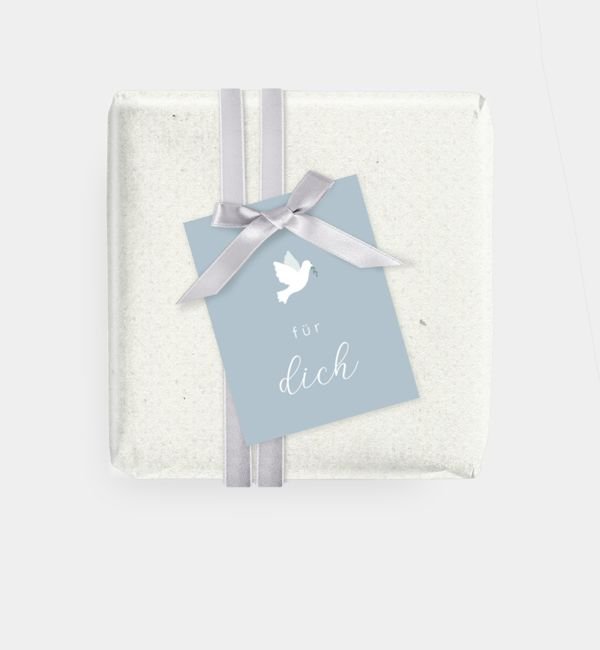 Geschenkanhänger rechteckig