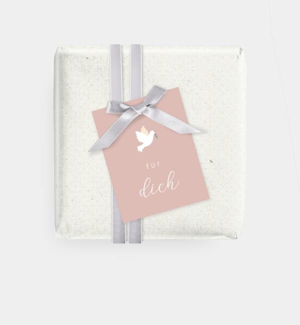 Geschenkanhänger rechteckig