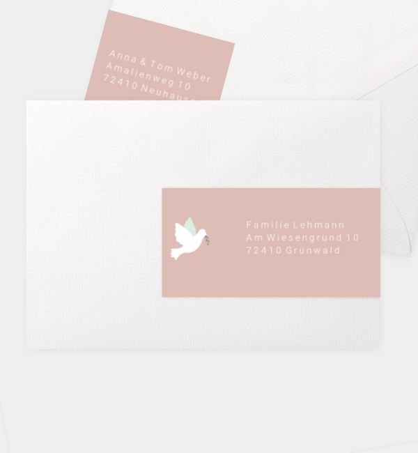 Kombi-Adressaufkleber