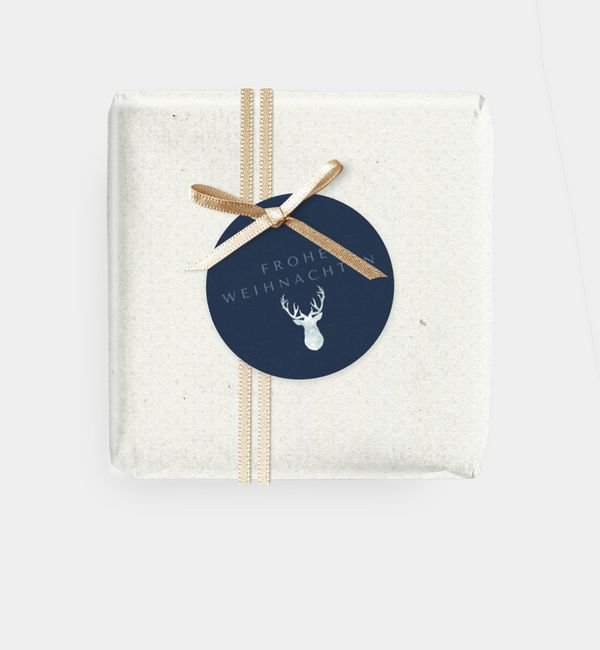 Geschenkanhänger rund