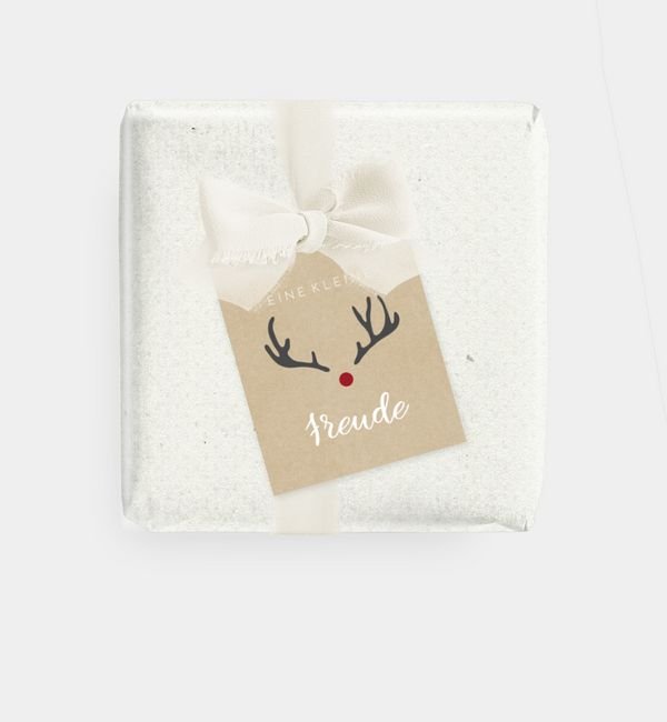 Geschenkanhänger rechteckig