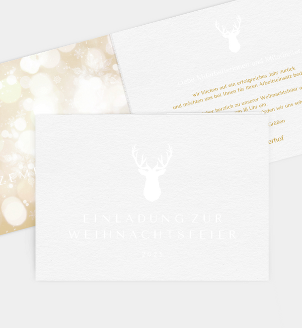 Glänzender Gruß · Crafty