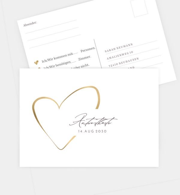 Postkarte quer