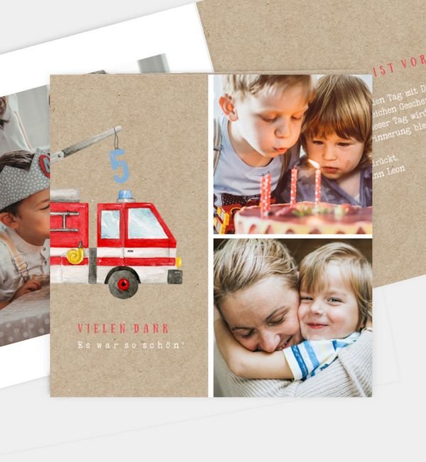 Klappkarte quadratisch