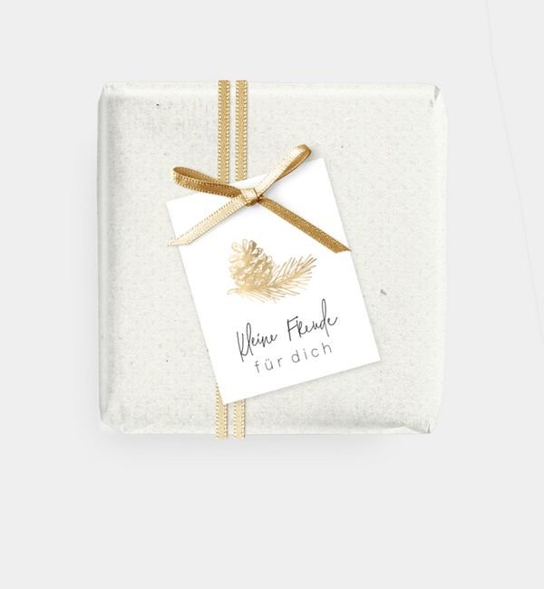 Geschenkanhänger rechteckig