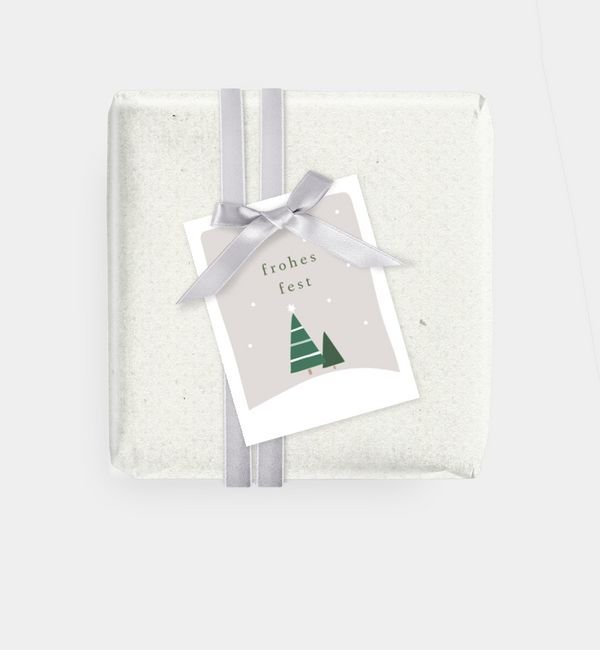 Geschenkanhänger rechteckig