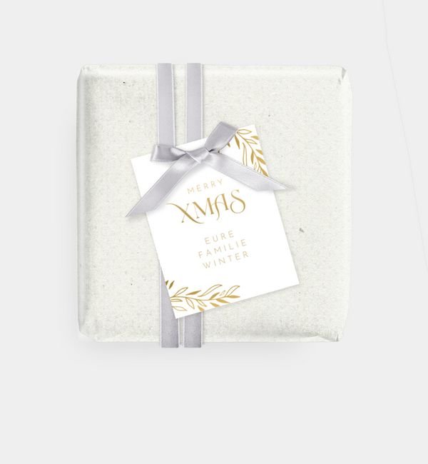 Geschenkanhänger rechteckig