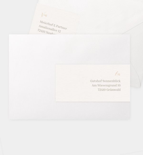 Kombi-Adressaufkleber