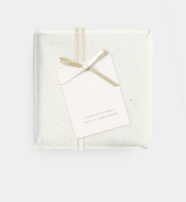 Geschenkanhänger rechteckig