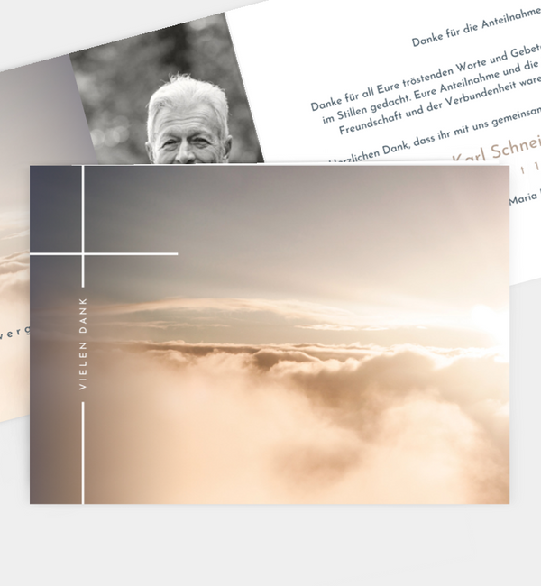 Sanfter Ausblick · Wolken