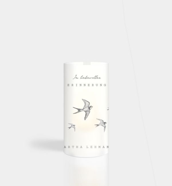 Windlichtkarte klein