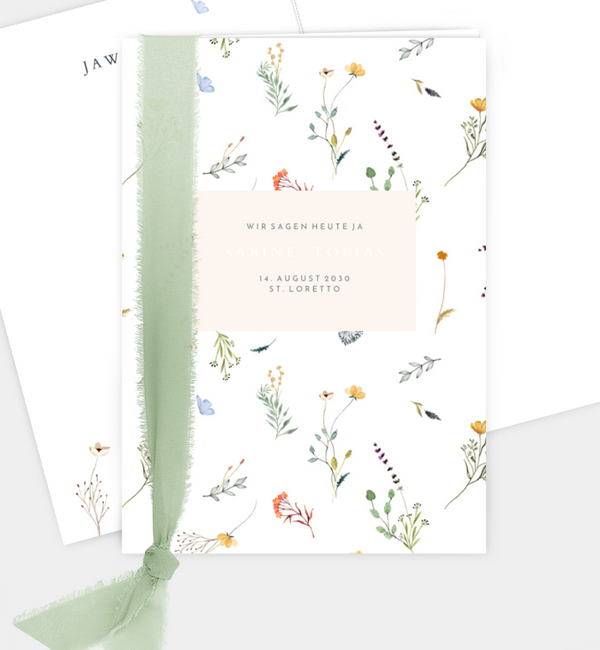 Allover floral print