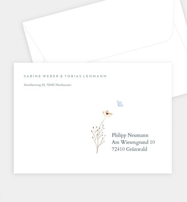 Allover floral print