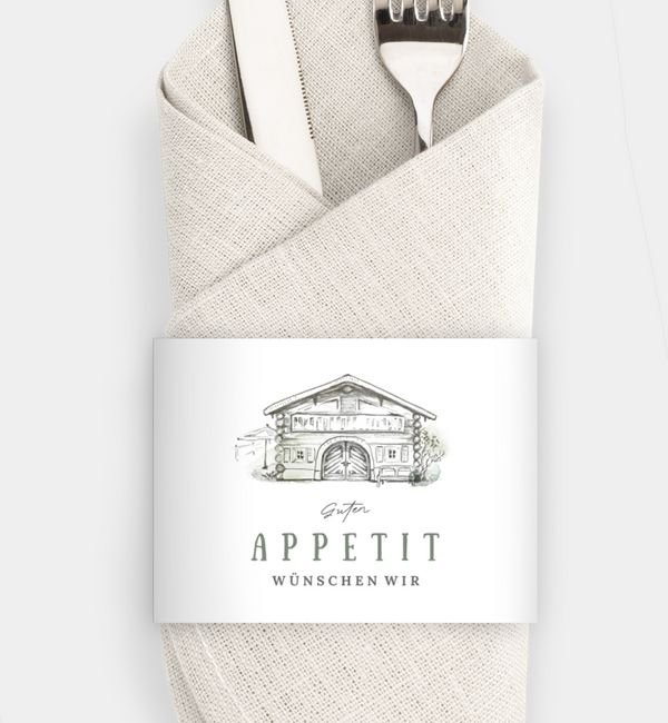 Serviettenbanderole