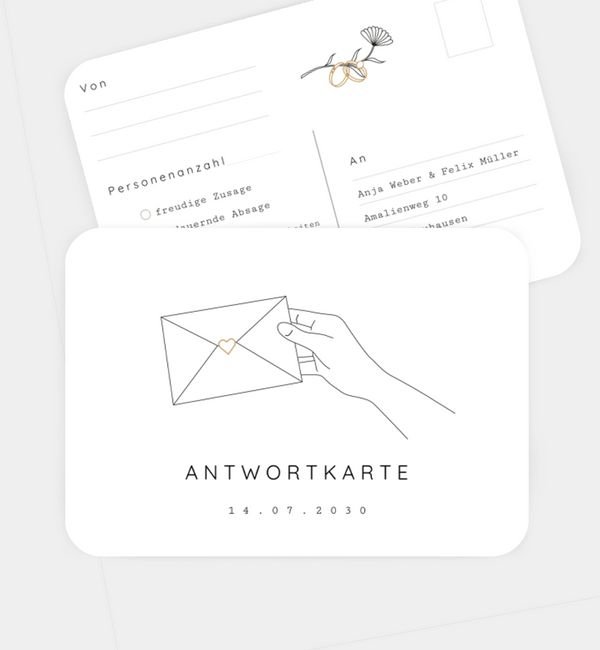 Postkarte quer