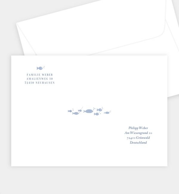 Briefumschlag gerade