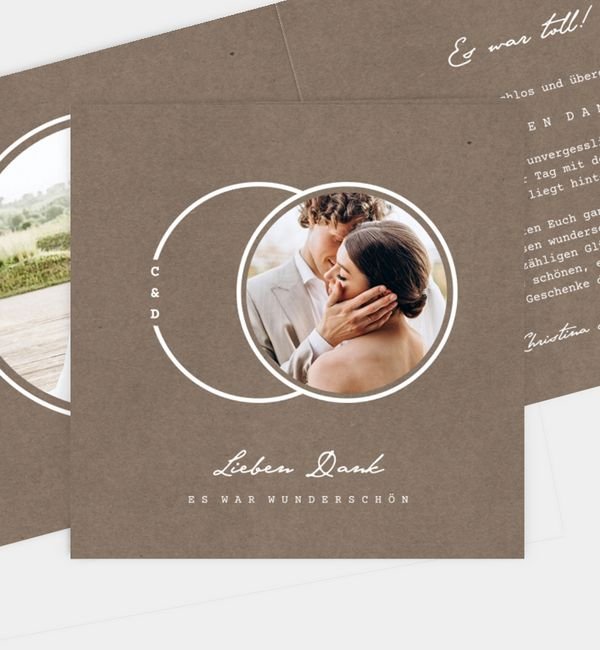 Klappkarte quadratisch