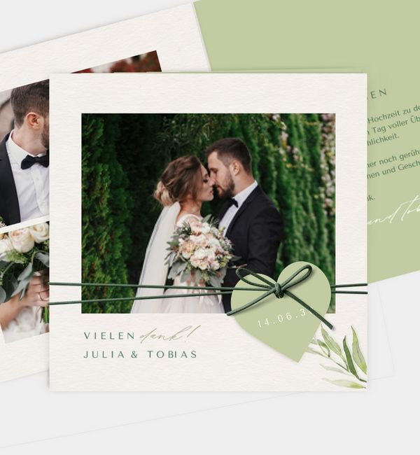 Klappkarte quadratisch