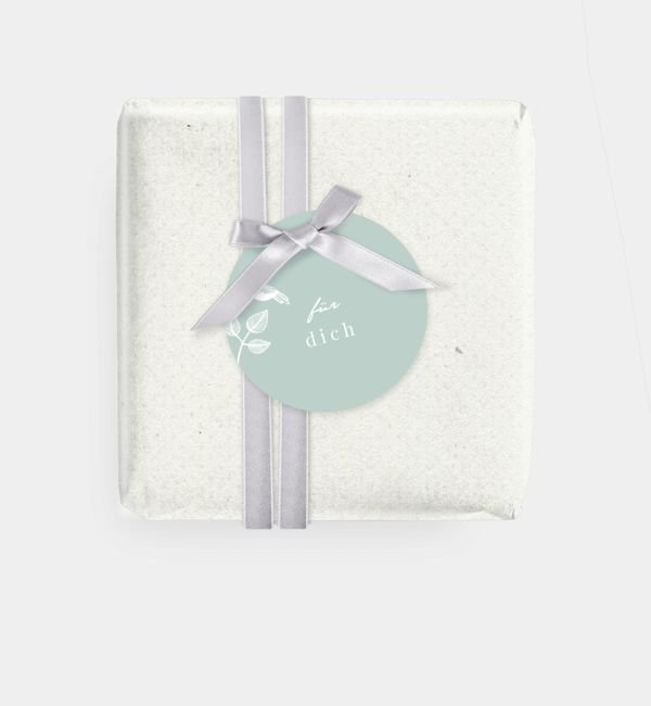 Geschenkanhänger rund