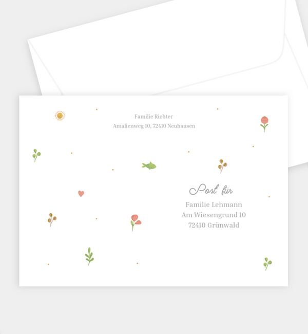 Briefumschlag gerade