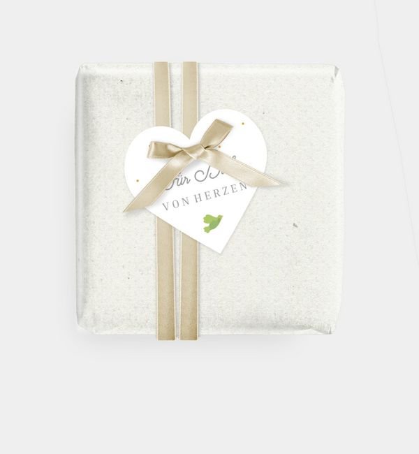 Geschenkanhänger Herz