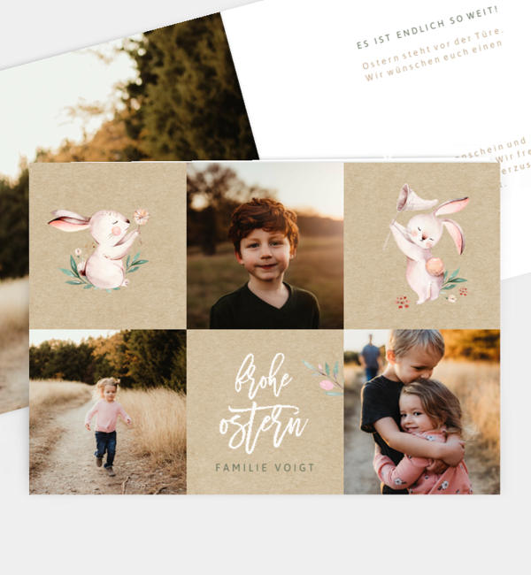 Hasencollage · Vintage