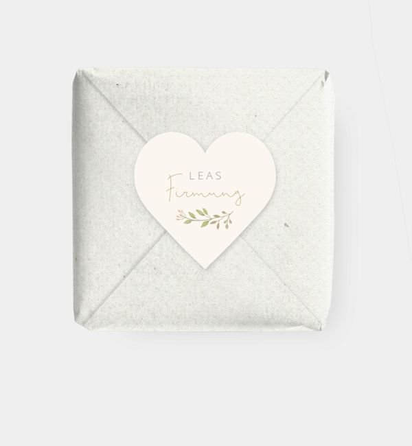 Geschenkaufkleber Herz