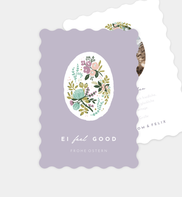 Floral Egg