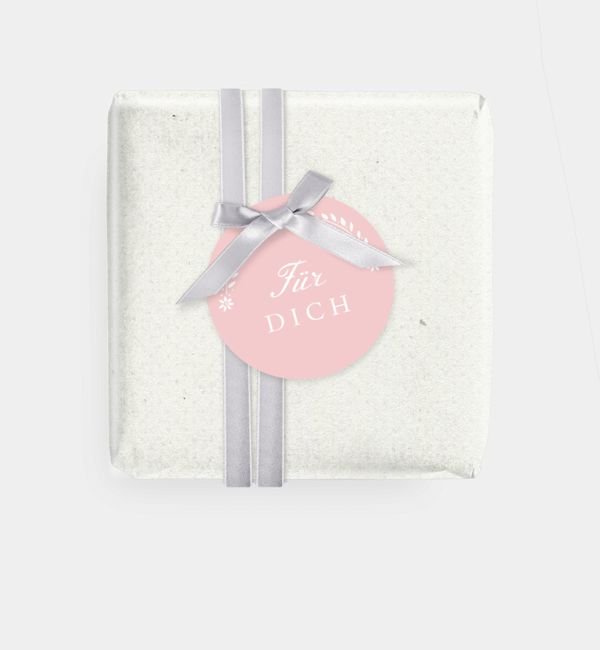 Geschenkanhänger rund