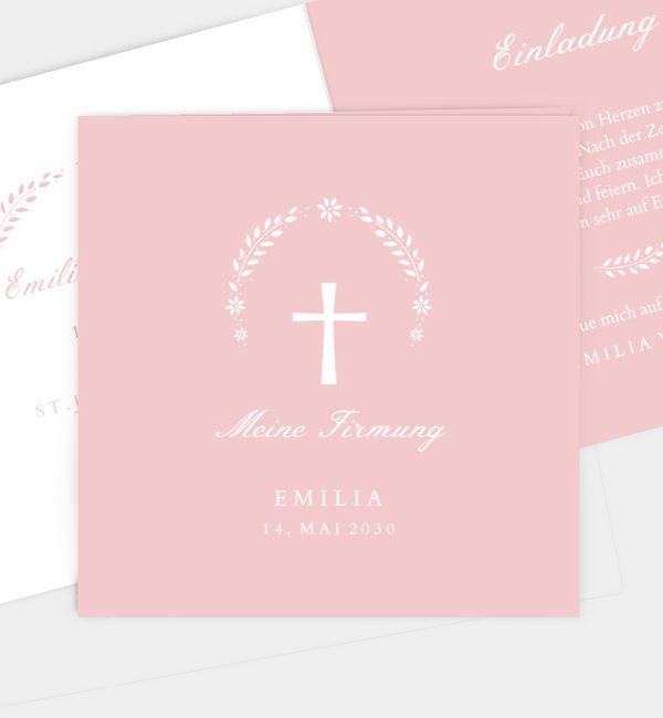 Klappkarte quadratisch