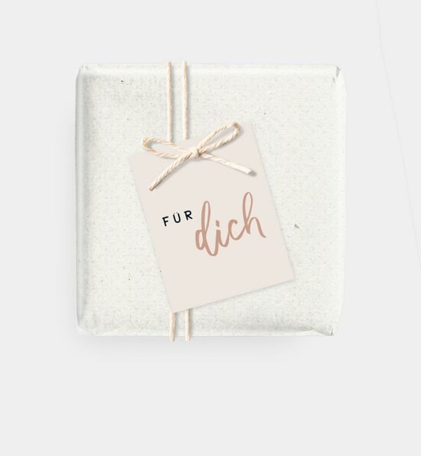 Geschenkanhänger rechteckig