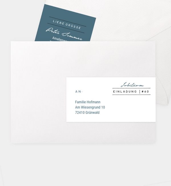 Kombi-Adressaufkleber