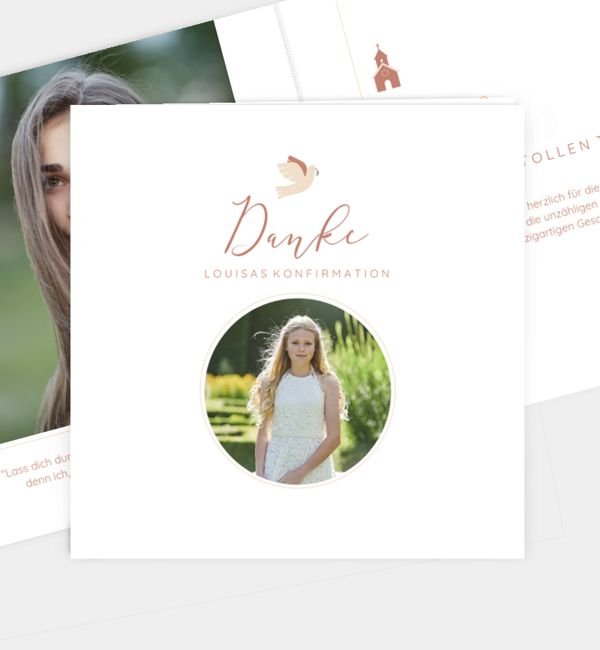 Klappkarte quadratisch