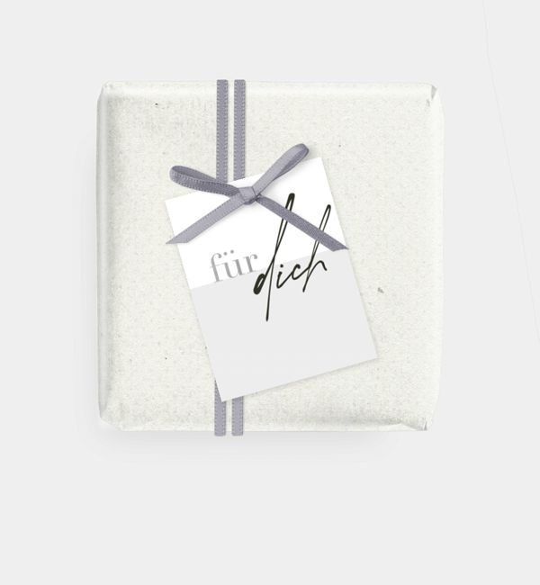 Geschenkanhänger rechteckig