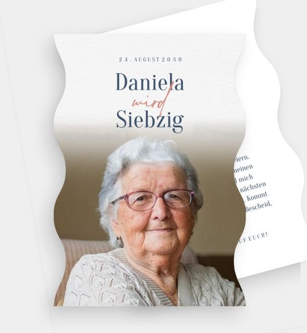 Postkarte hoch