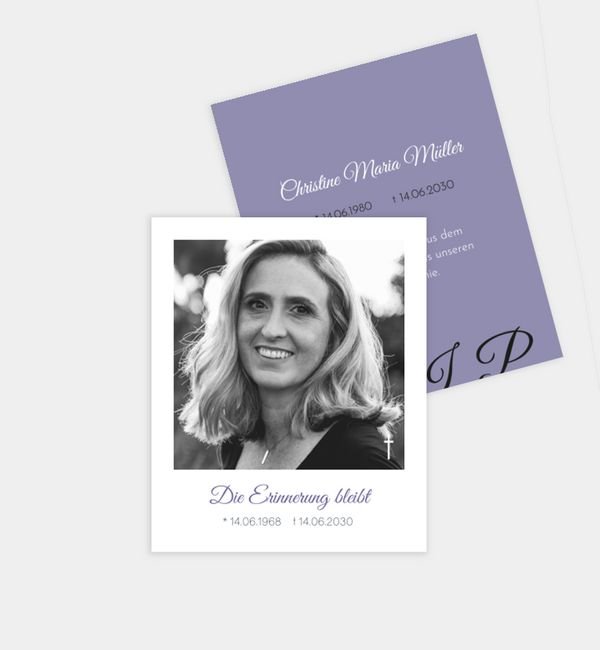 Erinnerung · Flieder