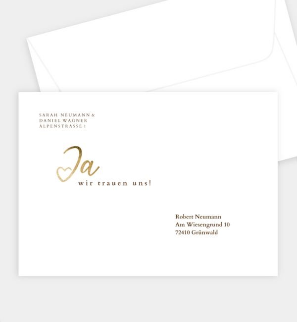 Ja · Mitten ins Herz