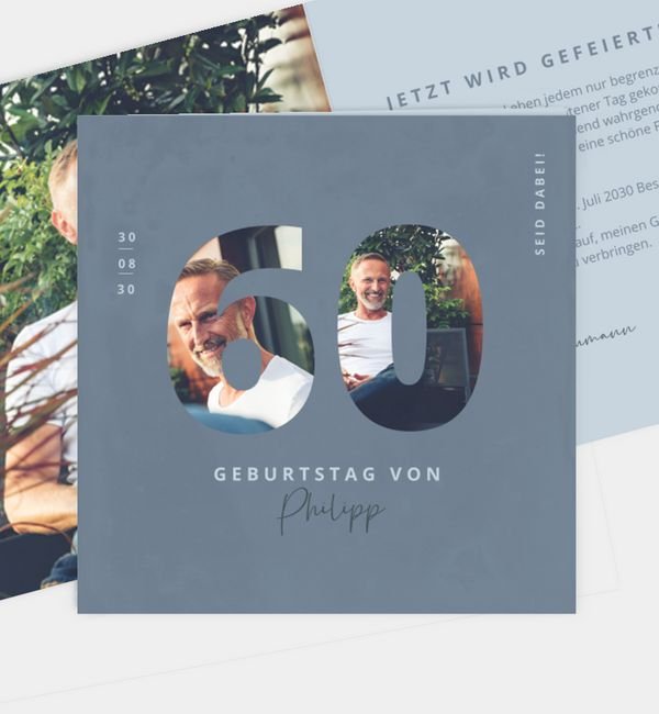 Klappkarte quadratisch