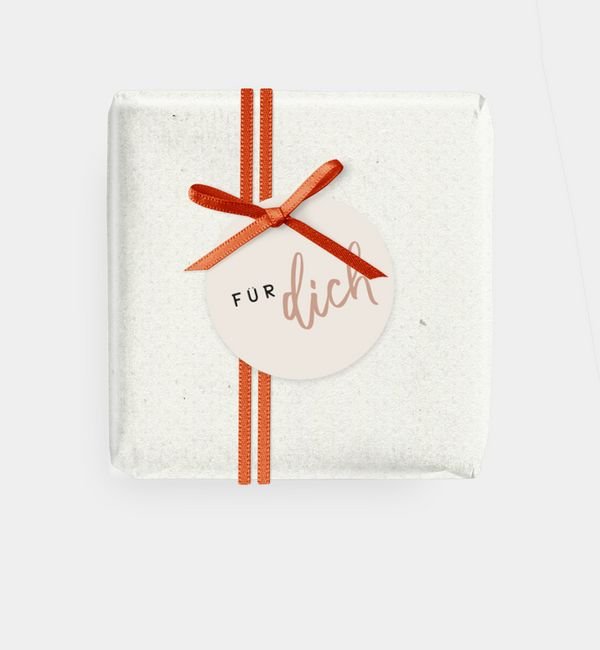 Geschenkanhänger rund