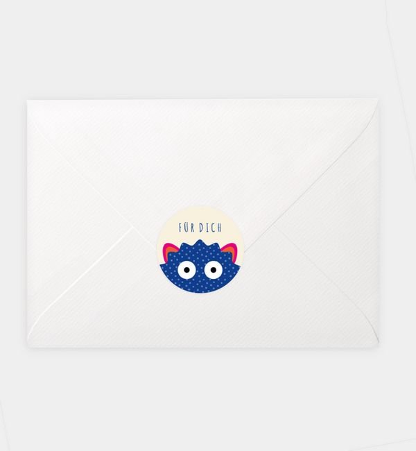 Siegelsticker rund