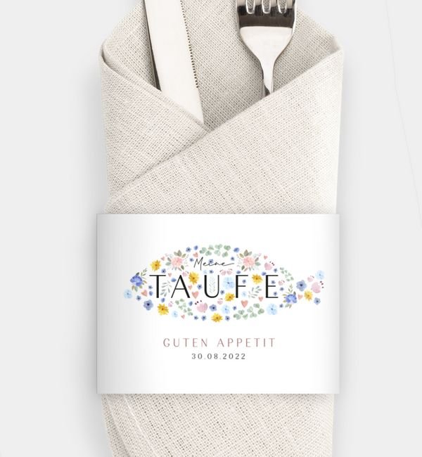 Serviettenbanderole