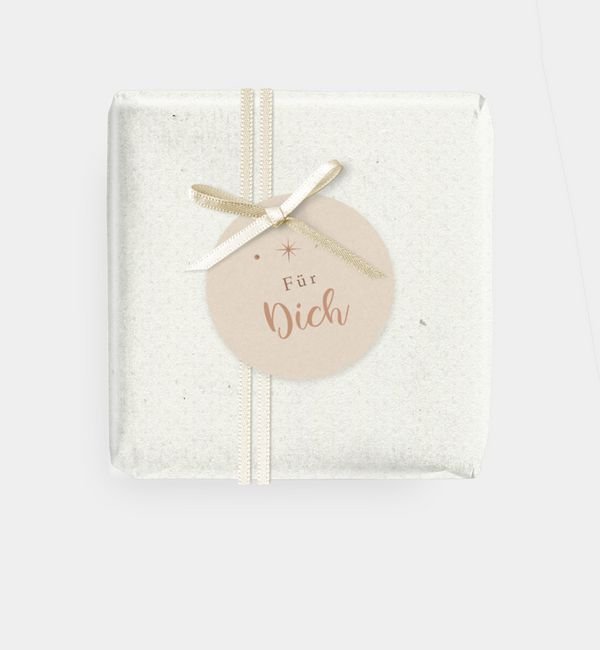 Geschenkanhänger rund