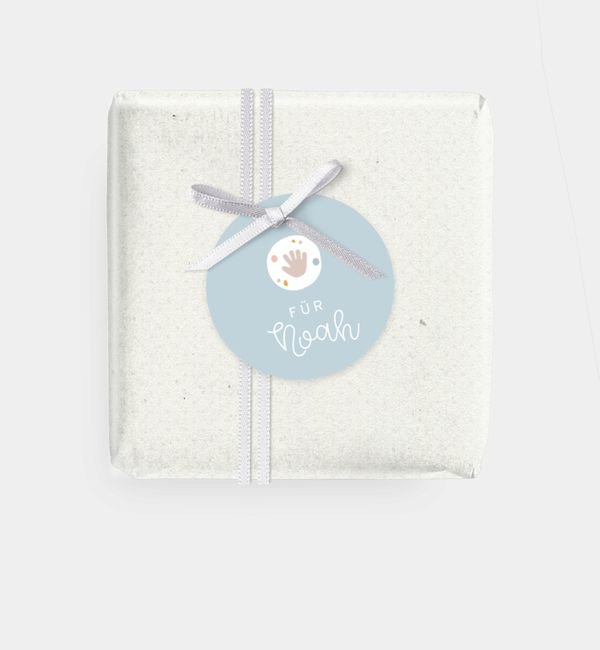 Geschenkanhänger rund