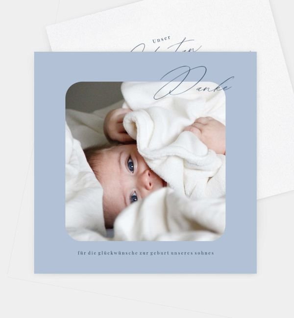 Postkarte quadratisch