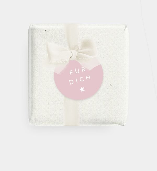 Geschenkanhänger rund