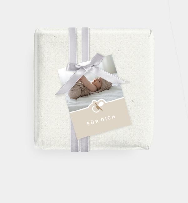 Geschenkanhänger rechteckig
