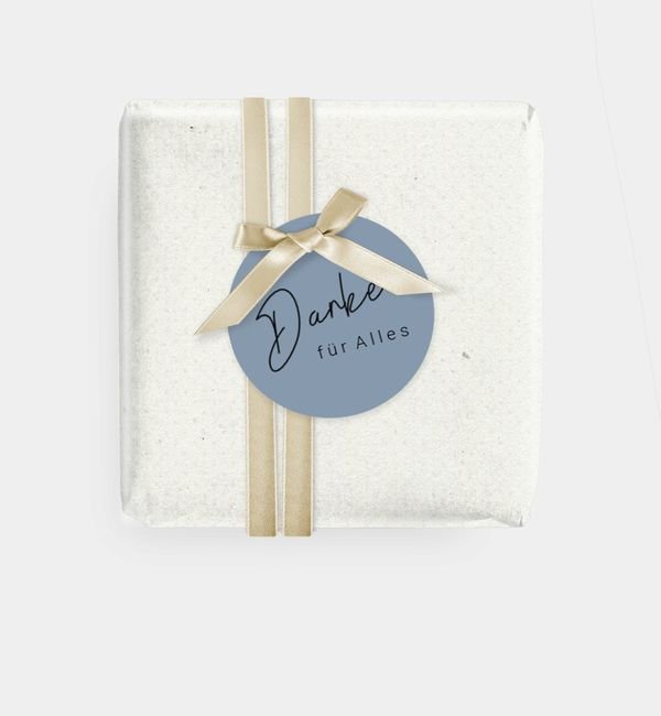 Geschenkanhänger rund